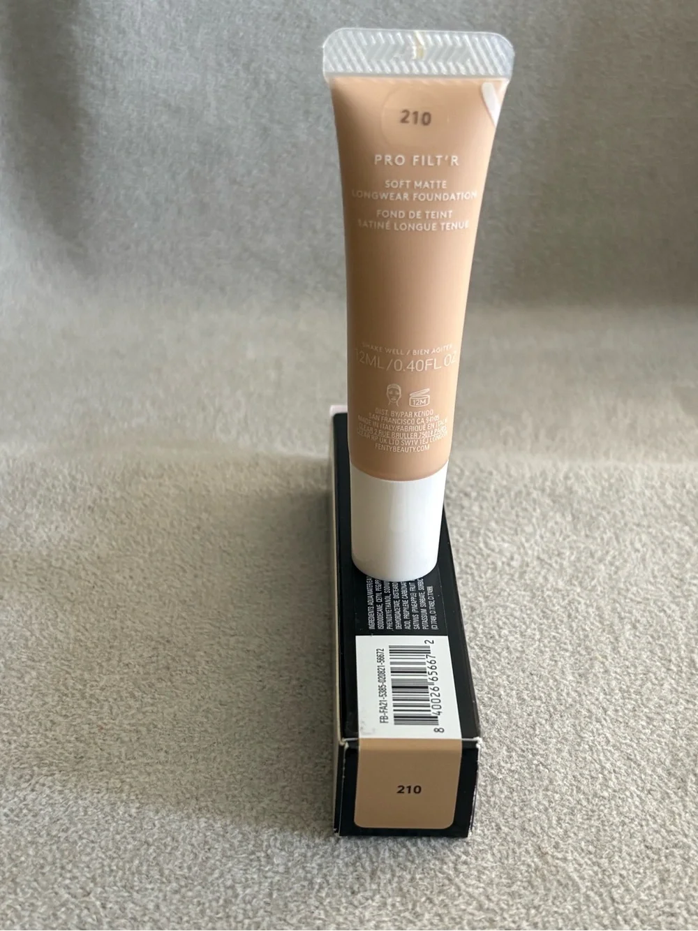Fenty Beauty Soft Matte Longwear Foundation shade 210 Brand New in Box!!